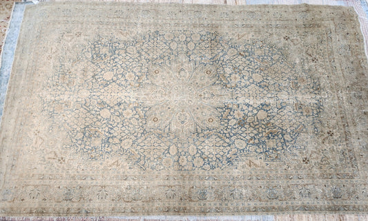 Antique Malayer Rug | Handwoven Persian Wool Carpet | Circa Early 20th Century (8 x 11) 9797