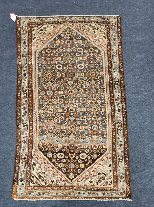 Late 19th Century Antique Malayer Rug | Handwoven Persian Wool Carpet (4 x 7)