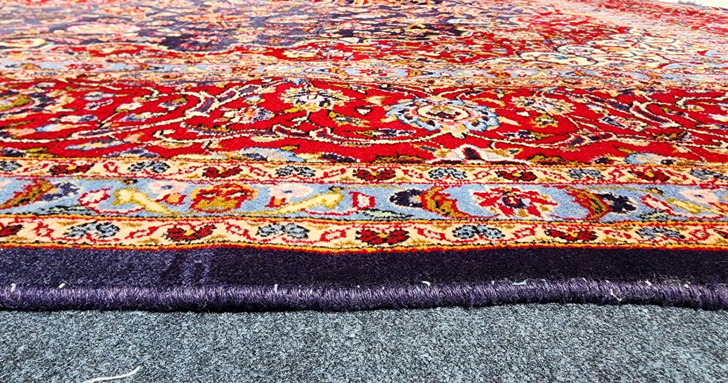 Vintage Large Persian Kashan Rug – 10 x 14