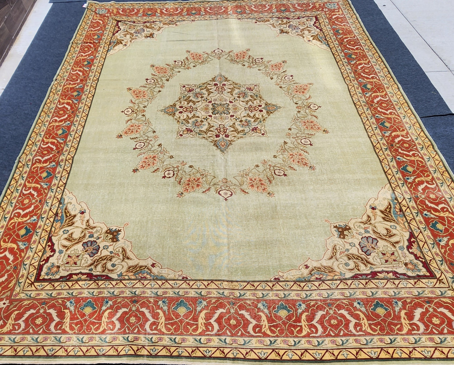 Persian Kerman Lavar Rug – 10 x 13
