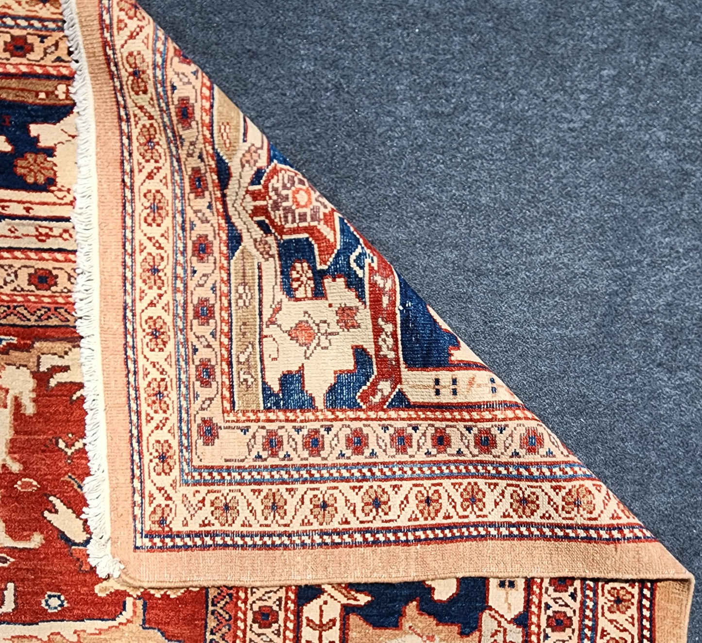 Vintage Large Bakshaish Design Rug – 9.8 x 14