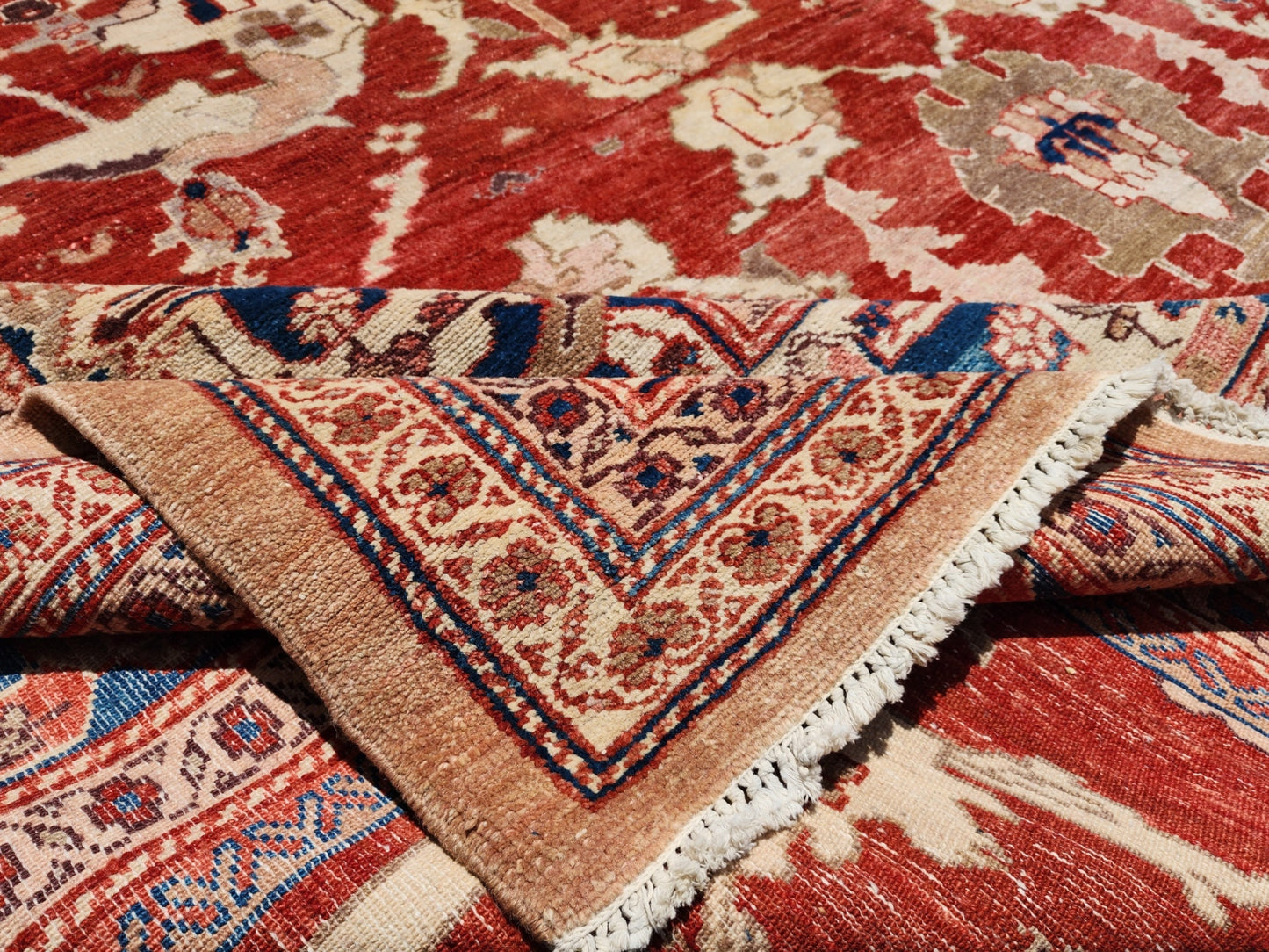 Vintage Large Bakshaish Design Rug – 9.8 x 14