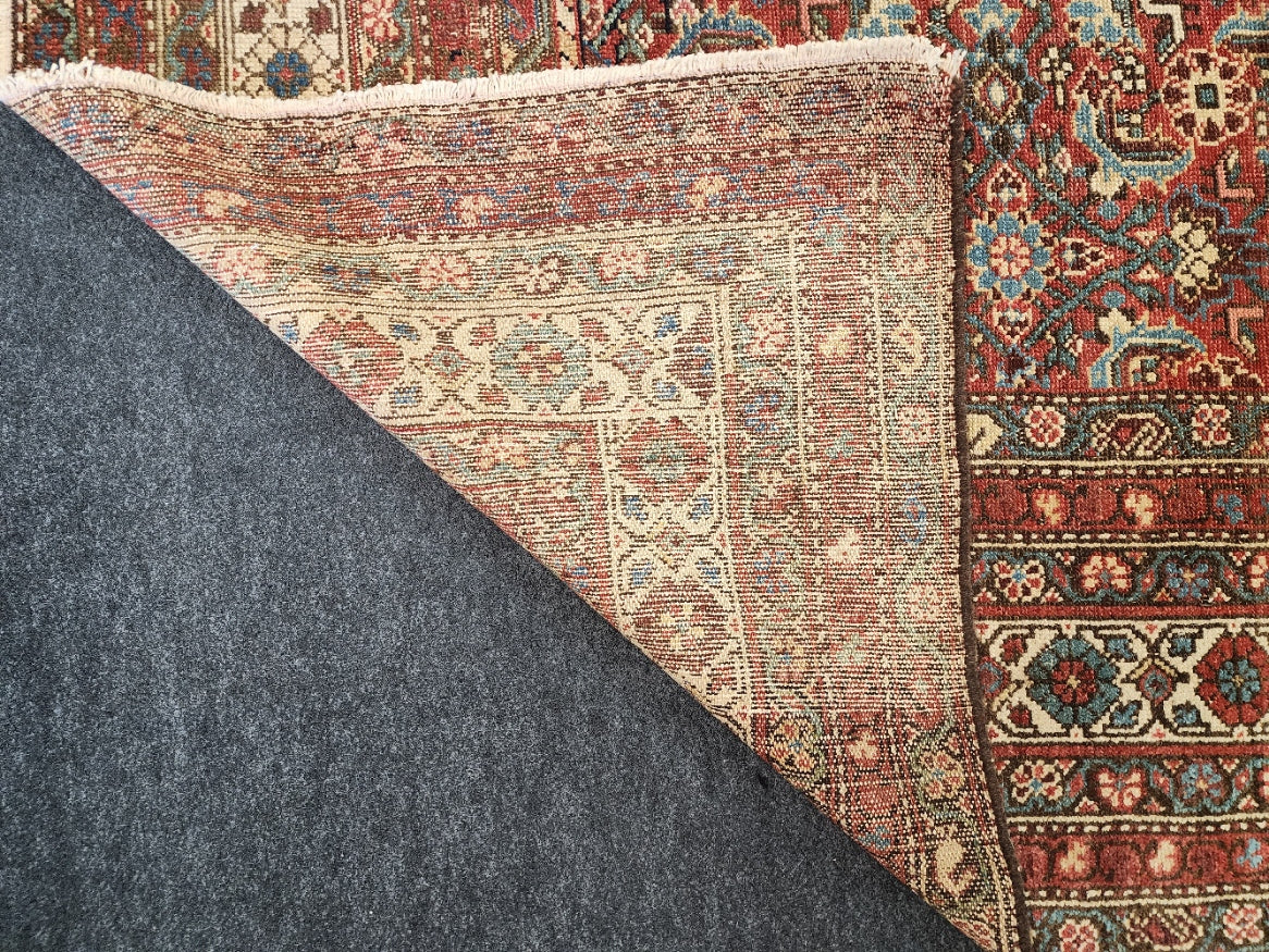 Antique Malayer Rug | Oversized Handwoven Persian Carpet | Circa Early 20th Century (7.4 x 19) (#9144)