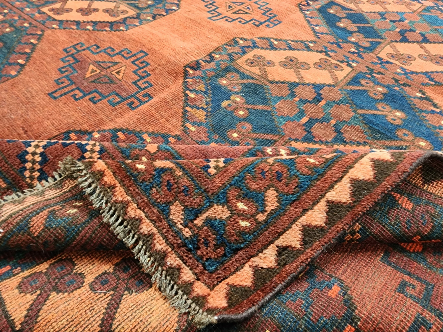 1920s Antique Ersari Turkoman Rug