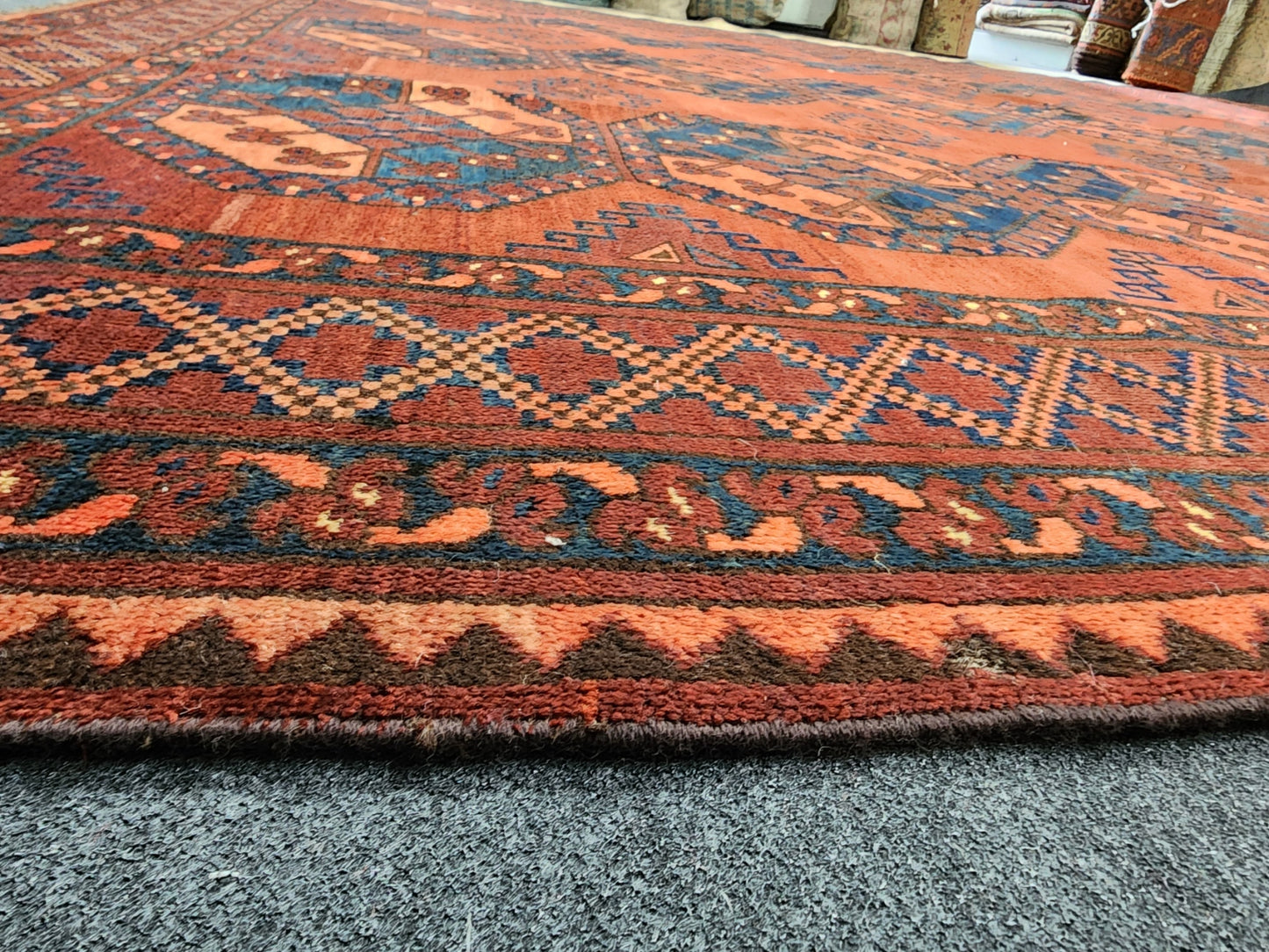 1920s Antique Ersari Turkoman Rug