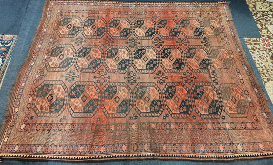 1920s Antique Ersari Turkmen Rug
