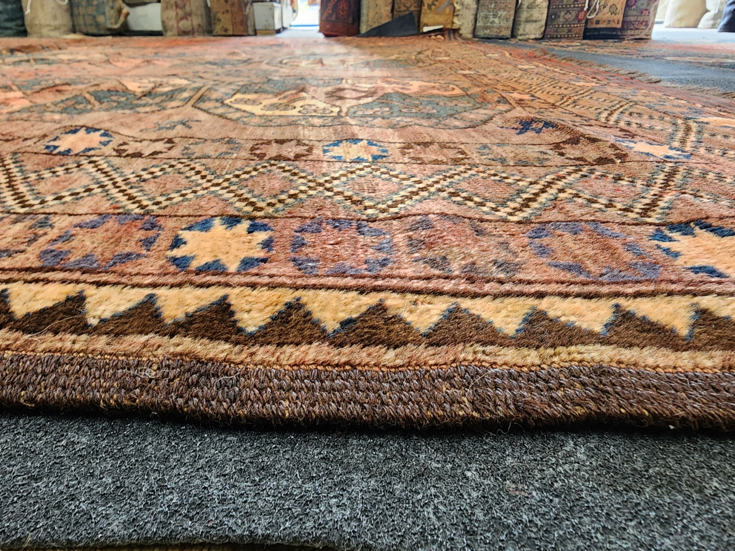 1920s Antique Ersari Turkoman Rug