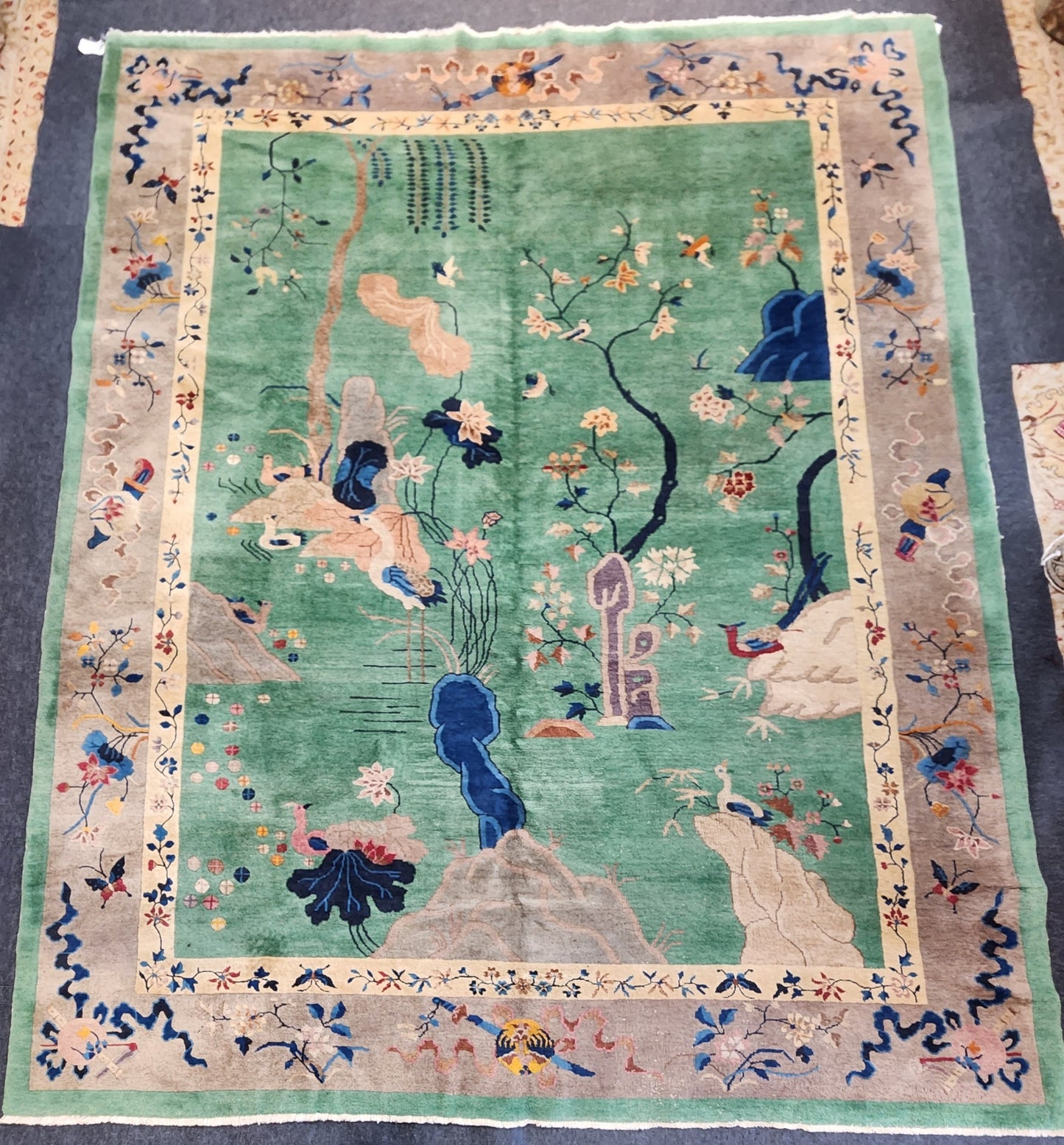 Art Deco Chinese Nichols Rug Circa 1920s 5993