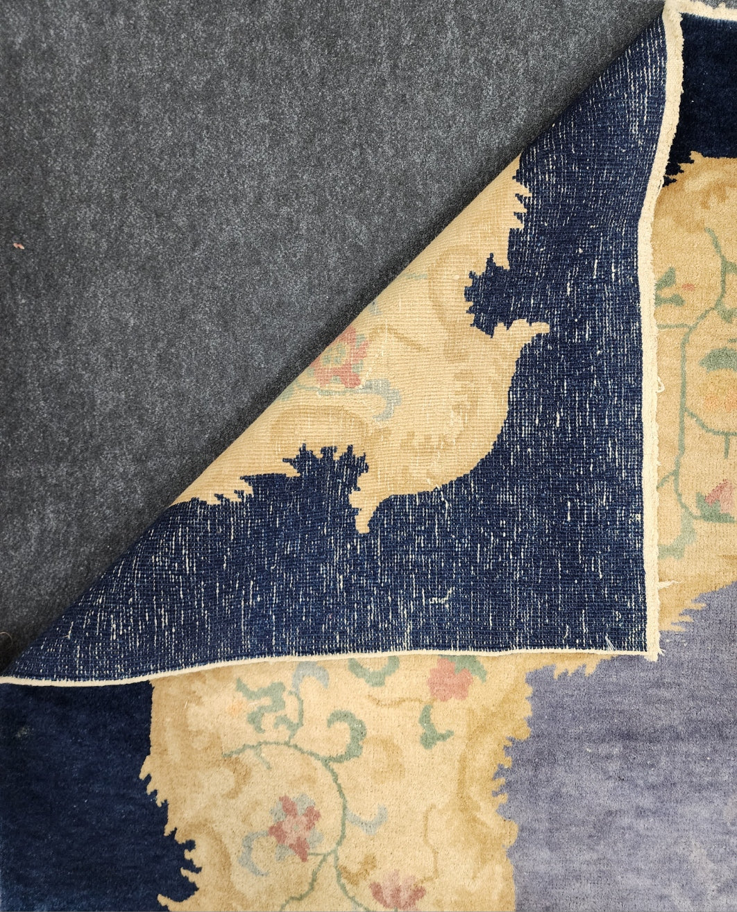 Antique Chinese Fette Rug 5996