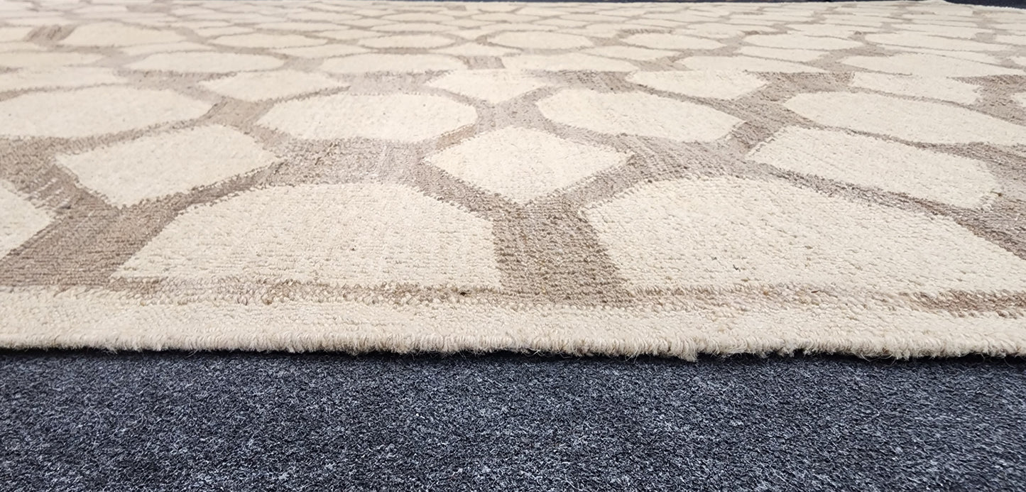 Patterned Handmade Flatweave Afghan Kelim
