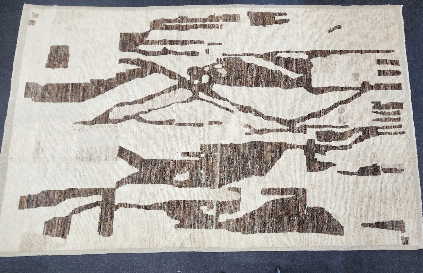 Moroccan Modern Brown Rug