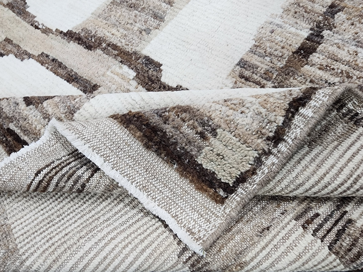 Abstract Moroccan Modern Rug – 10 x 14