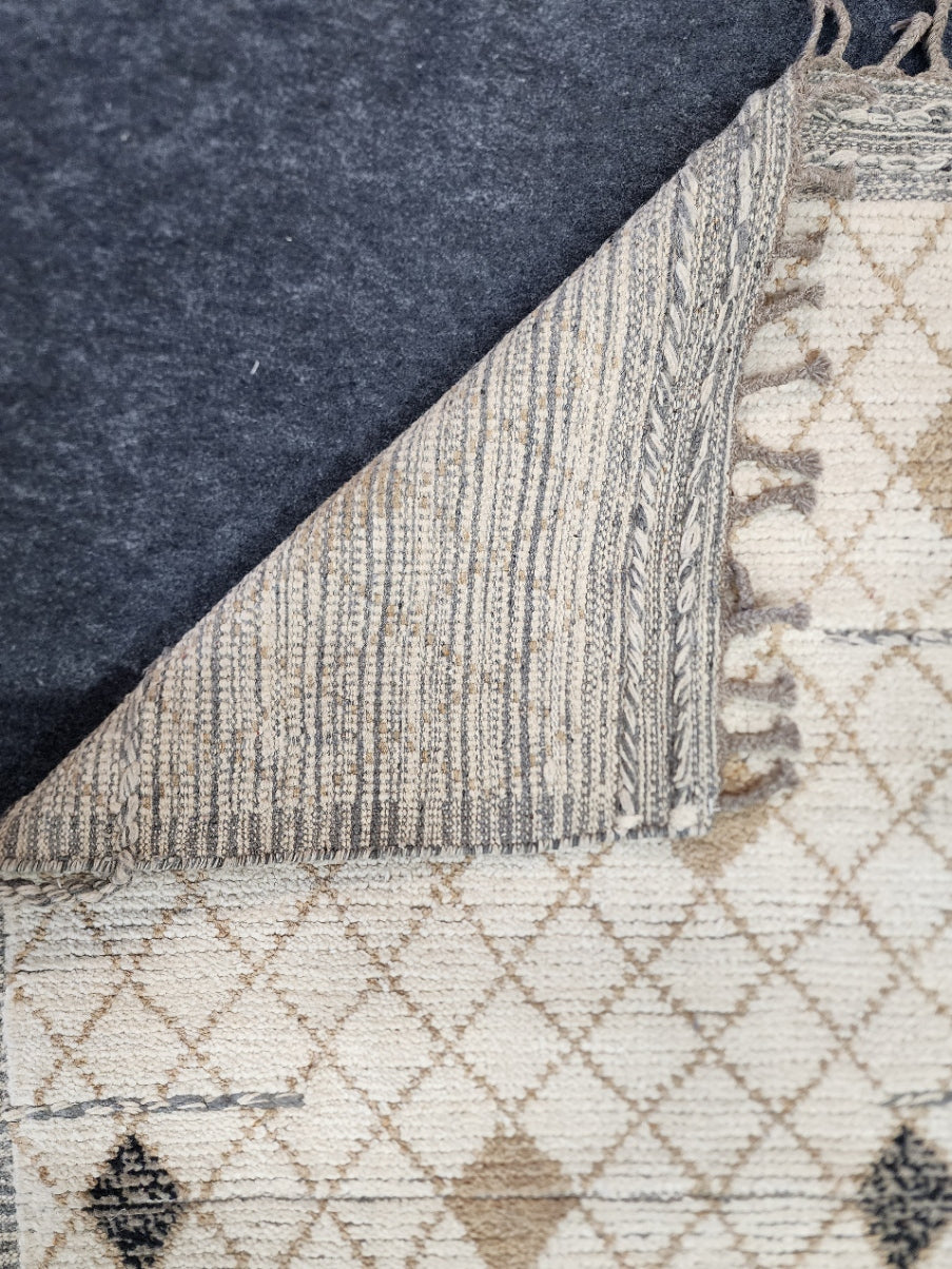 12ft Moroccan Brown Runner