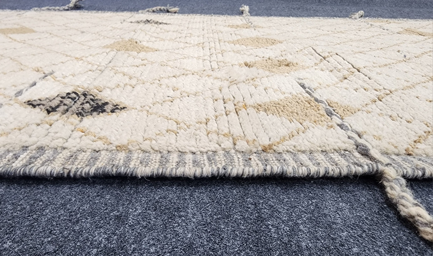 12ft Moroccan Brown Runner