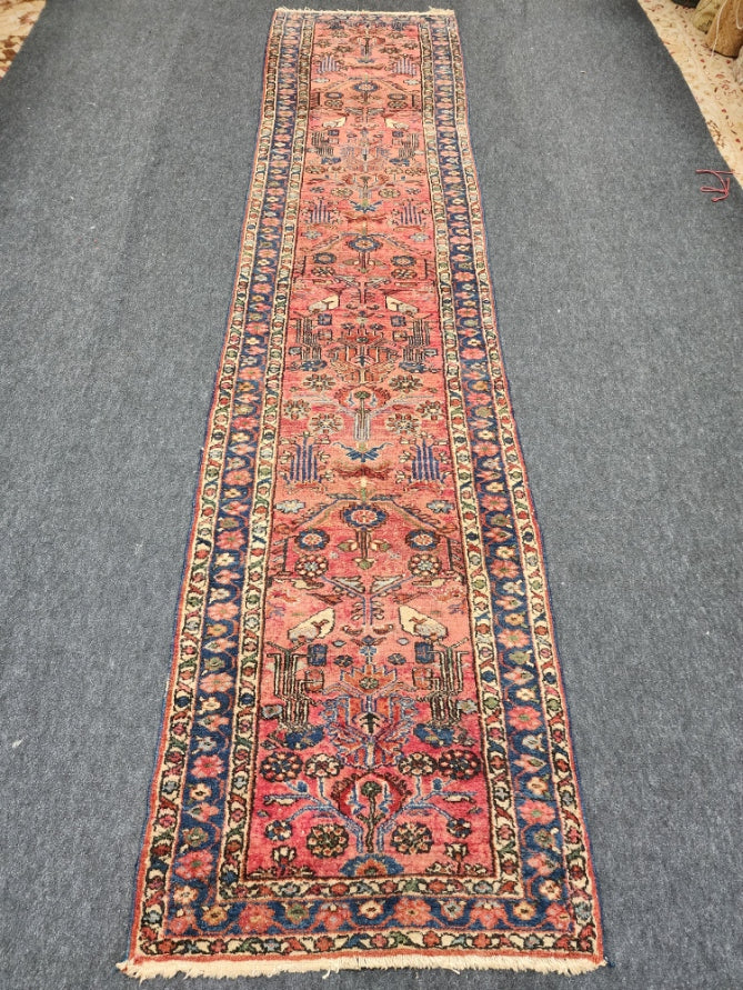 Antique Lilihan Runner – Handwoven Wool Rug (Circa 1930) | 3' x 12'