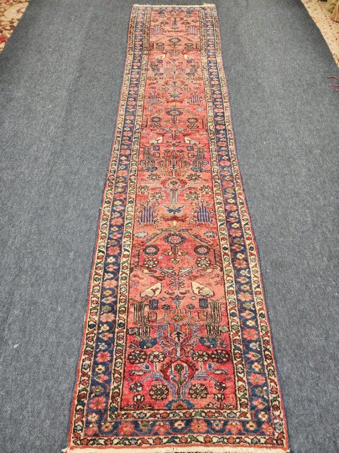 Antique Lilihan Runner – Handwoven Wool Rug (Circa 1930) | 3' x 12'