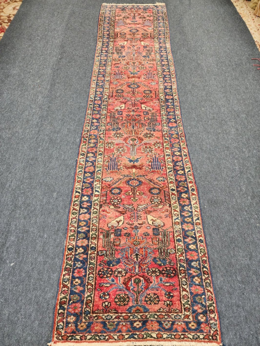 Antique Lilihan Runner – Handwoven Wool Rug (Circa 1930) | 3' x 12'
