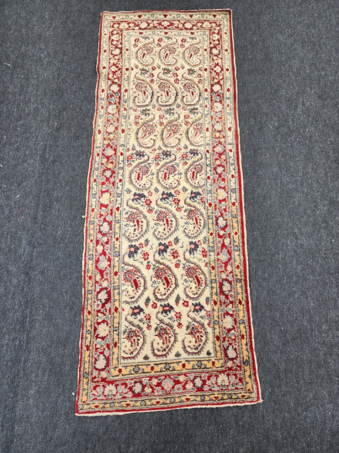 Antique Tabriz Runner – Handwoven Wool Rug (Circa 1920) | 2'4" x 6'4"