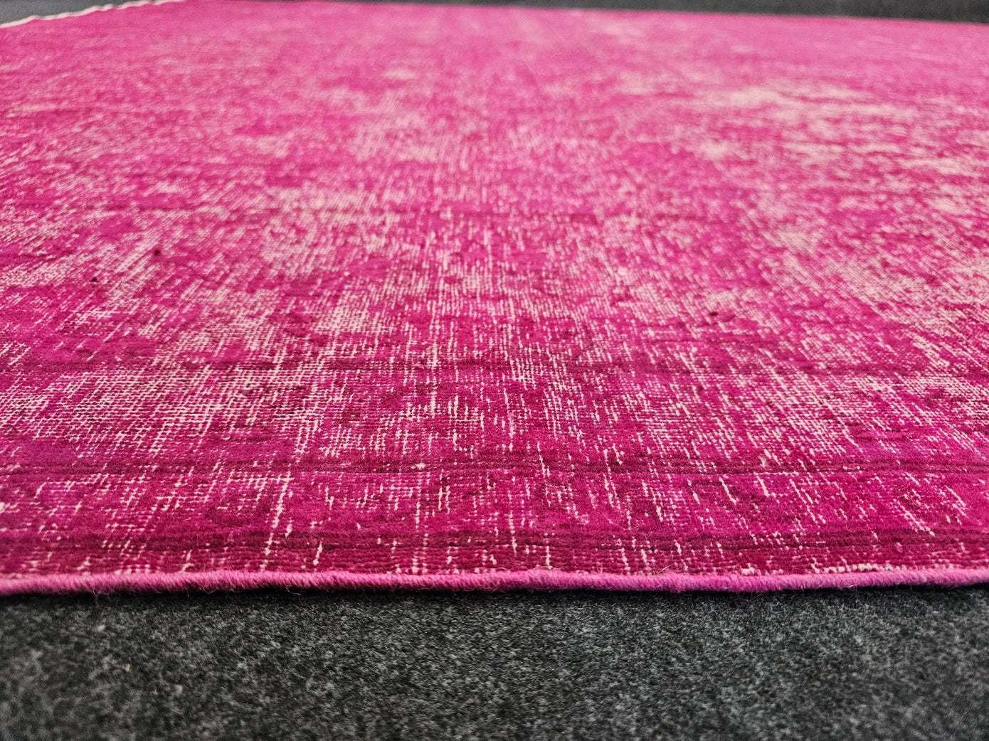 The Pink Distresser – 9x12 ft | One-of-a-Kind Upcycled Tabriz Persian Rug