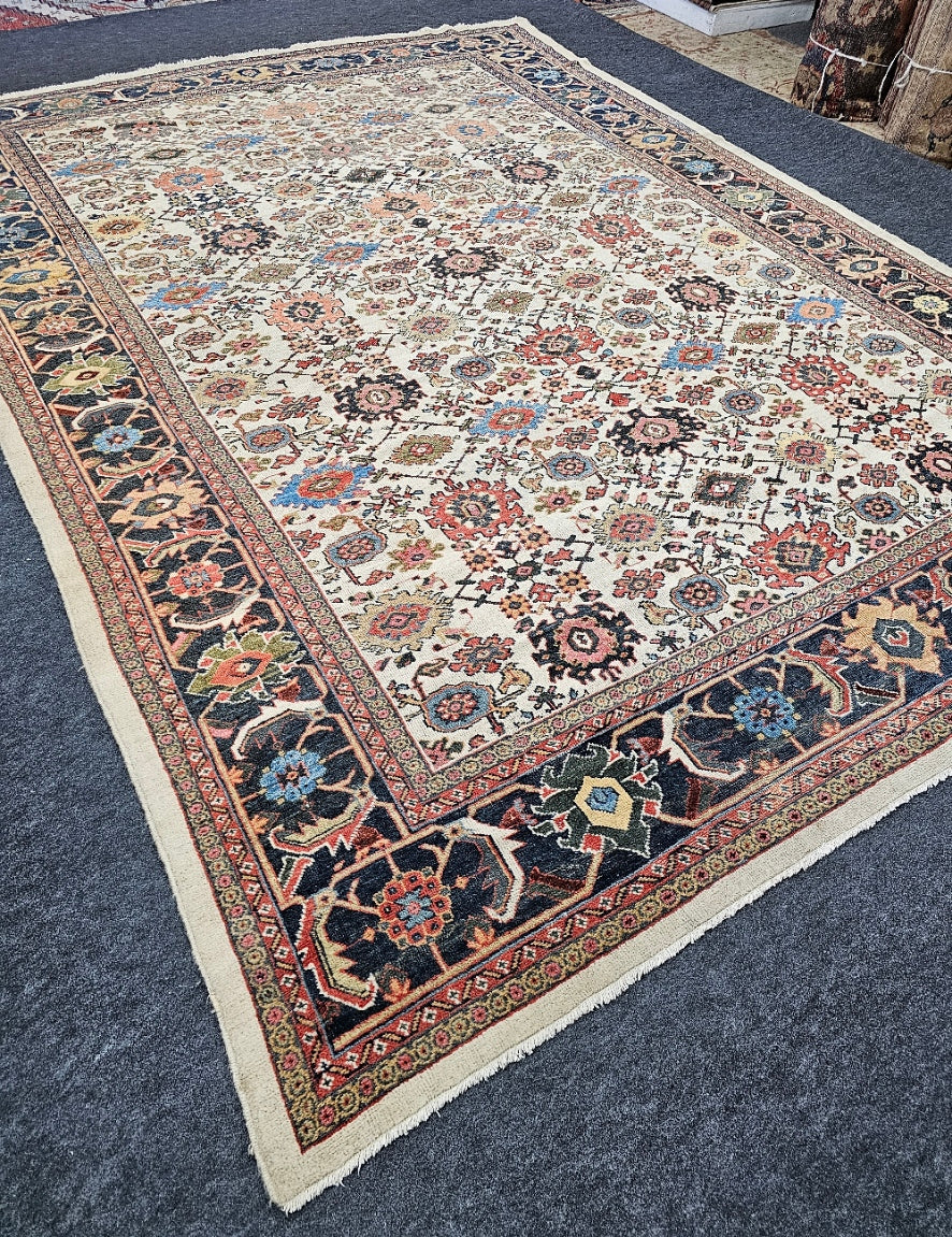 Antique Ziegler Sultanabad Persian Rug – Rare Handwoven Collector’s Piece (Circa 1920) | 8'7" x 12'