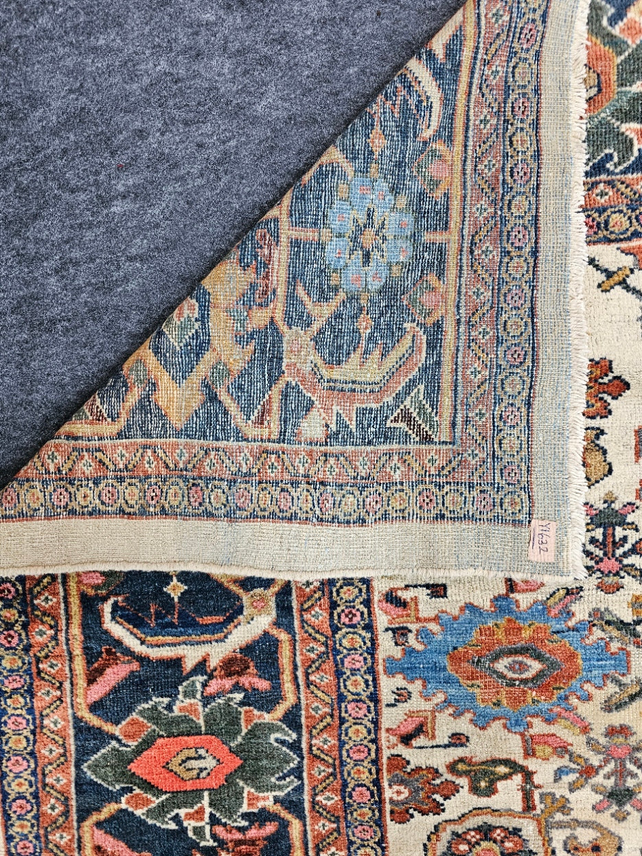 Antique Ziegler Sultanabad Persian Rug – Rare Handwoven Collector’s Piece (Circa 1920) | 8'7" x 12'