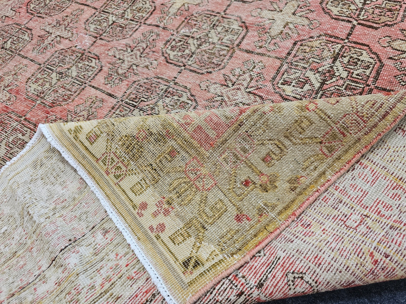 Antique Khotan Samarkand Rug – Vintage Handwoven Wool Runner (Circa 1920s) | 6'3" x 13'5"