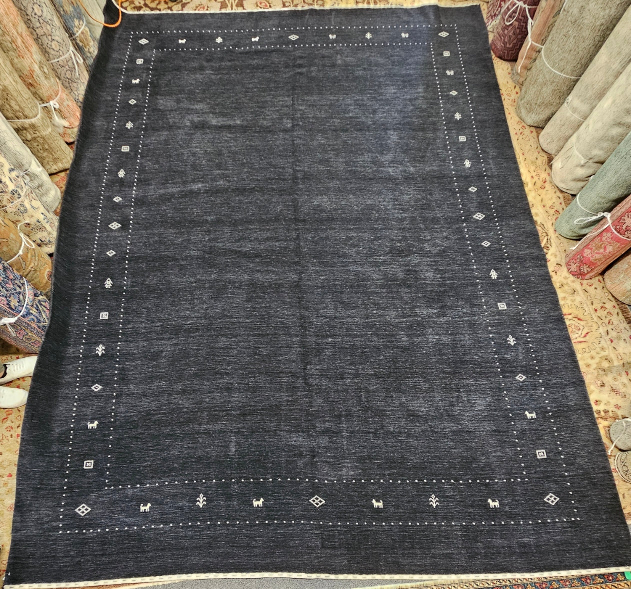 Black Gabbeh Rug