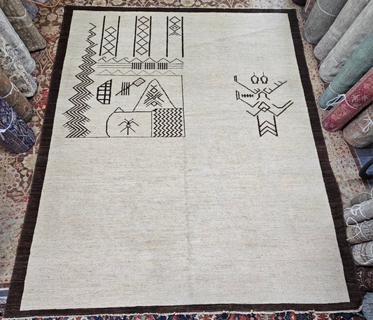 New Moroccan Tribal Rug – 9 x 12 (#6007)