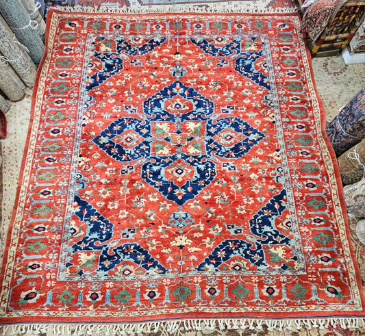 Vintage Turkish Oushak Rug – 10 x 14 (#6012)