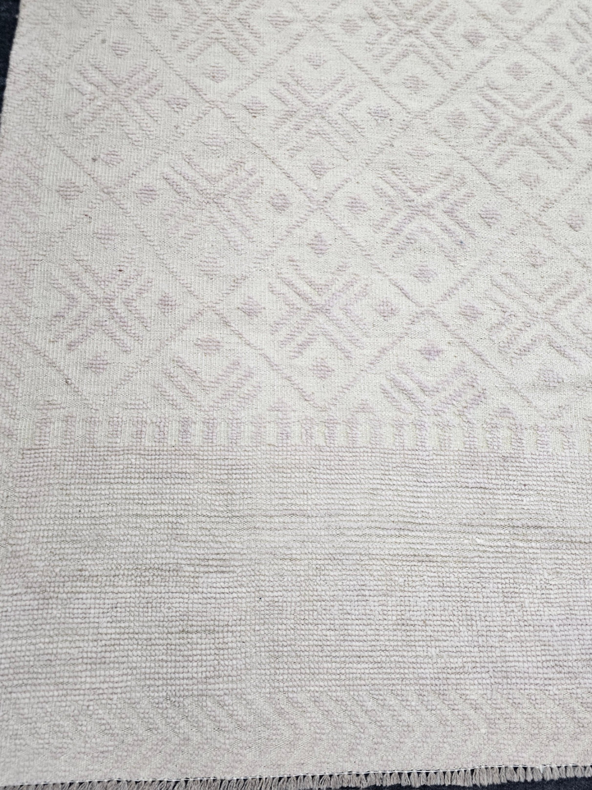 10249 New Light Pink distressed Moroccan Rug