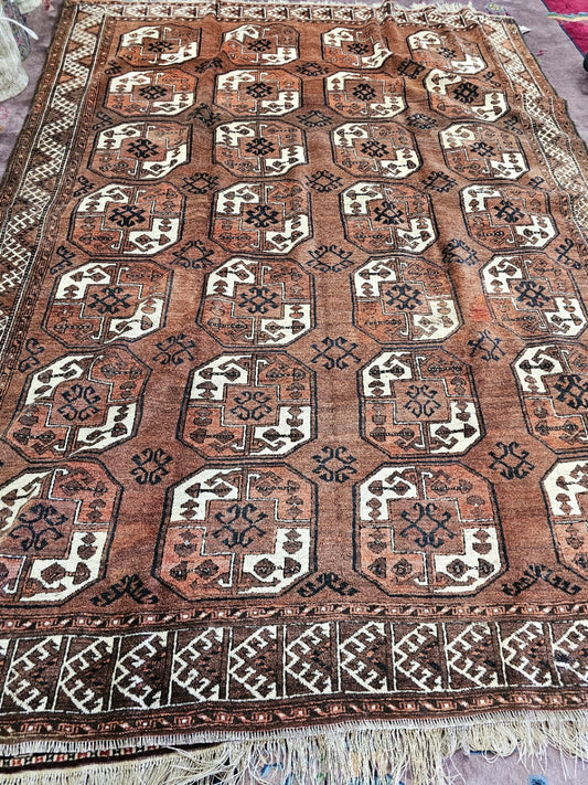 1920s Antique Ersari Turkoman Rug