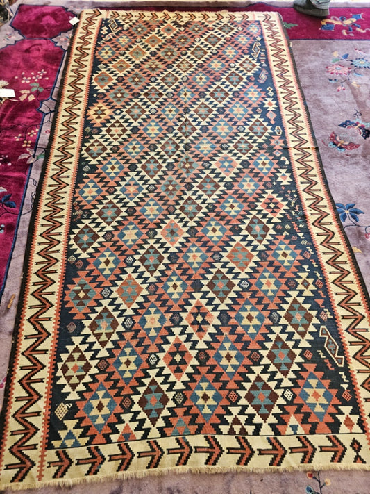 Antique Persian Kilim - #8969