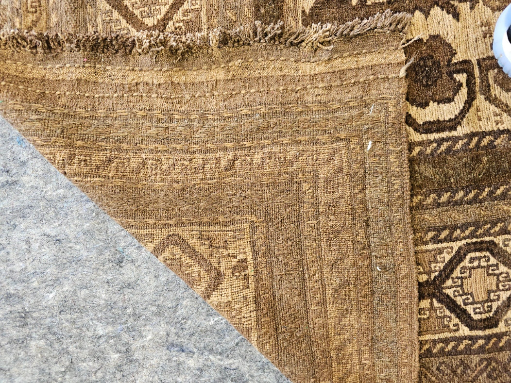 New Afghan Baluch Rug – 6.6 x 9 ft | Handwoven Tribal Wool Carpet (#5610)