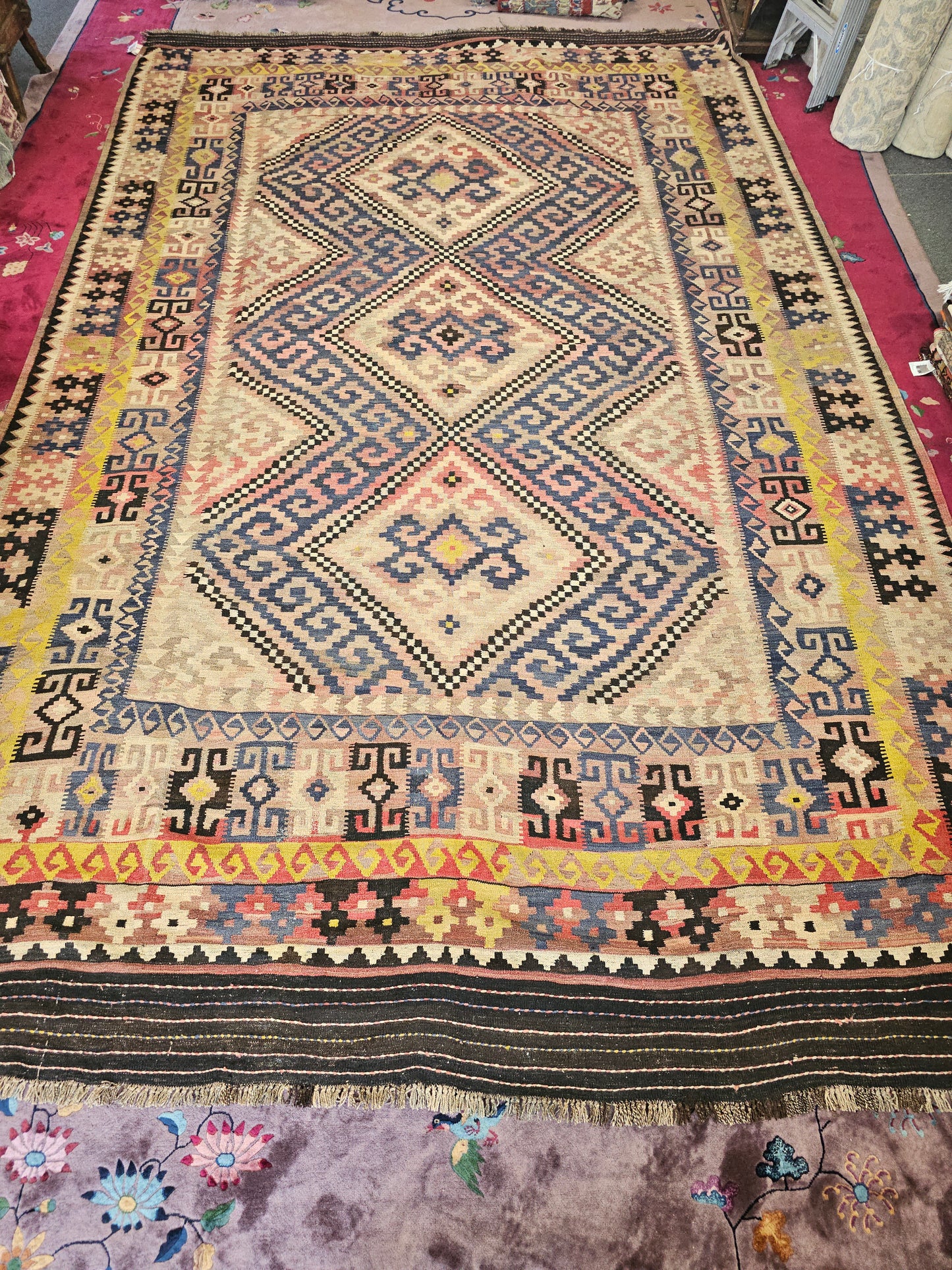 Maimana Kilim – 10 x 16 (#5763)