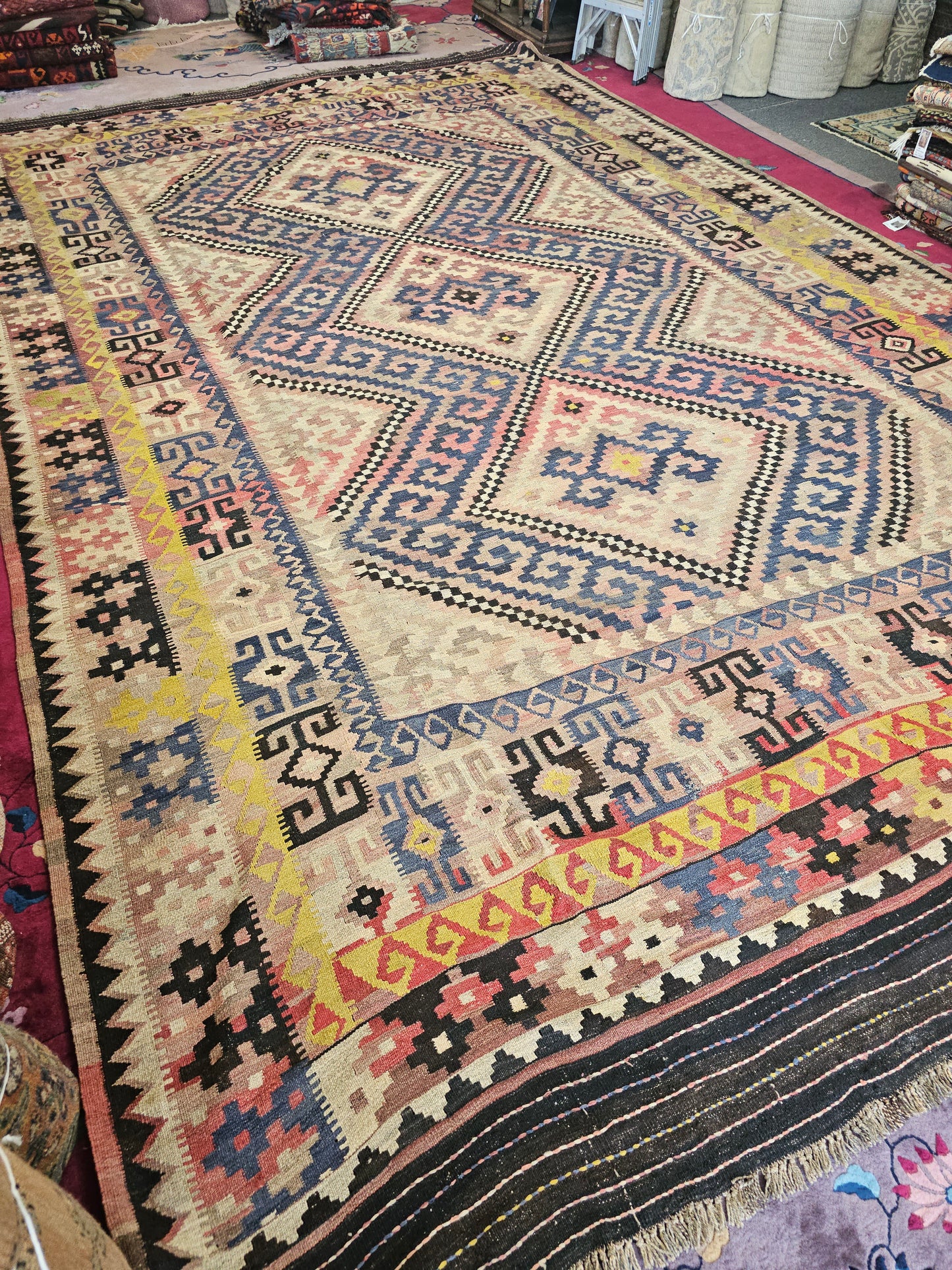 Maimana Kilim – 10 x 16 (#5763)