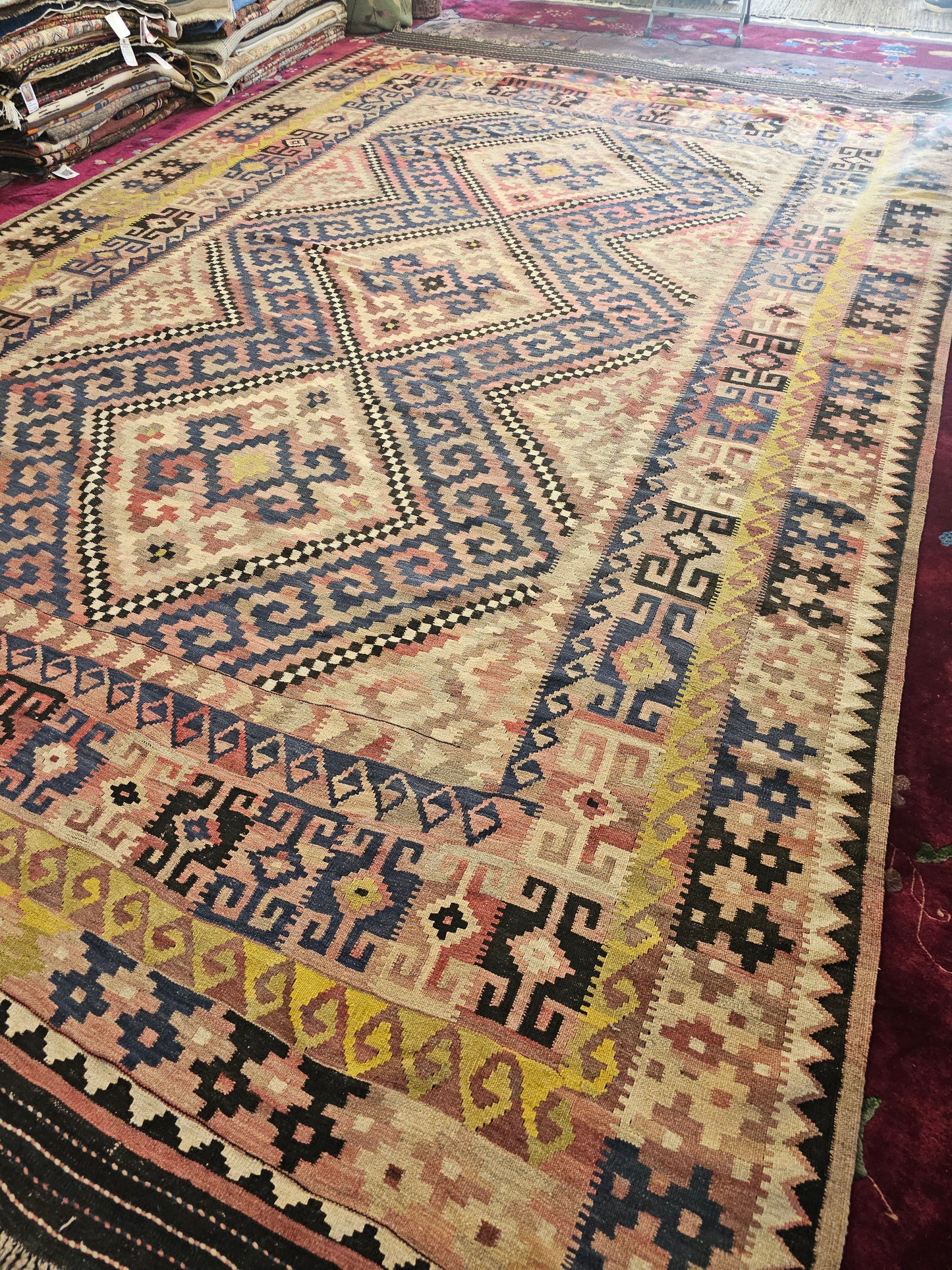 Maimana Kilim – 10 x 16 (#5763)