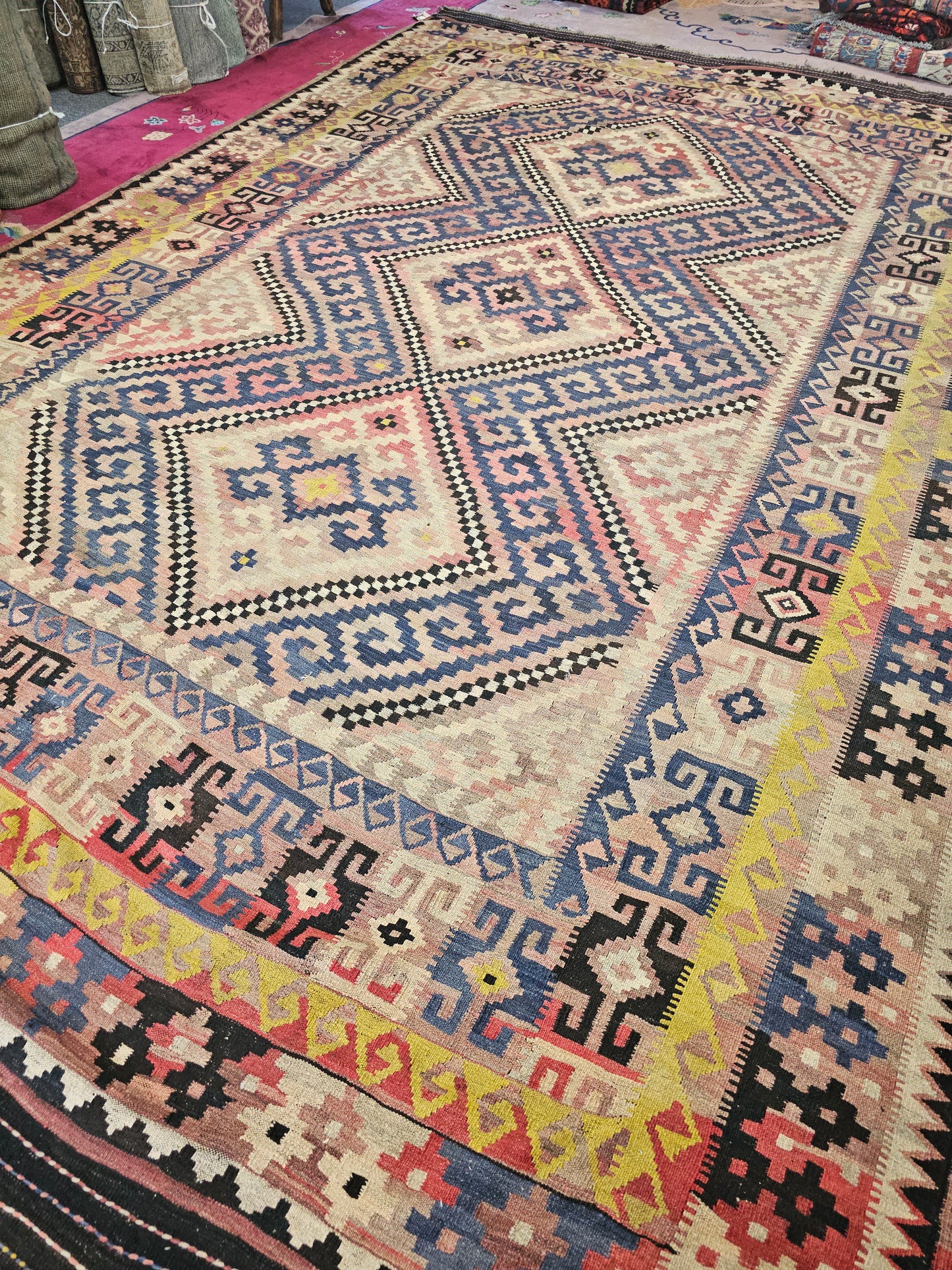 Maimana Kilim – 10 x 16 (#5763)