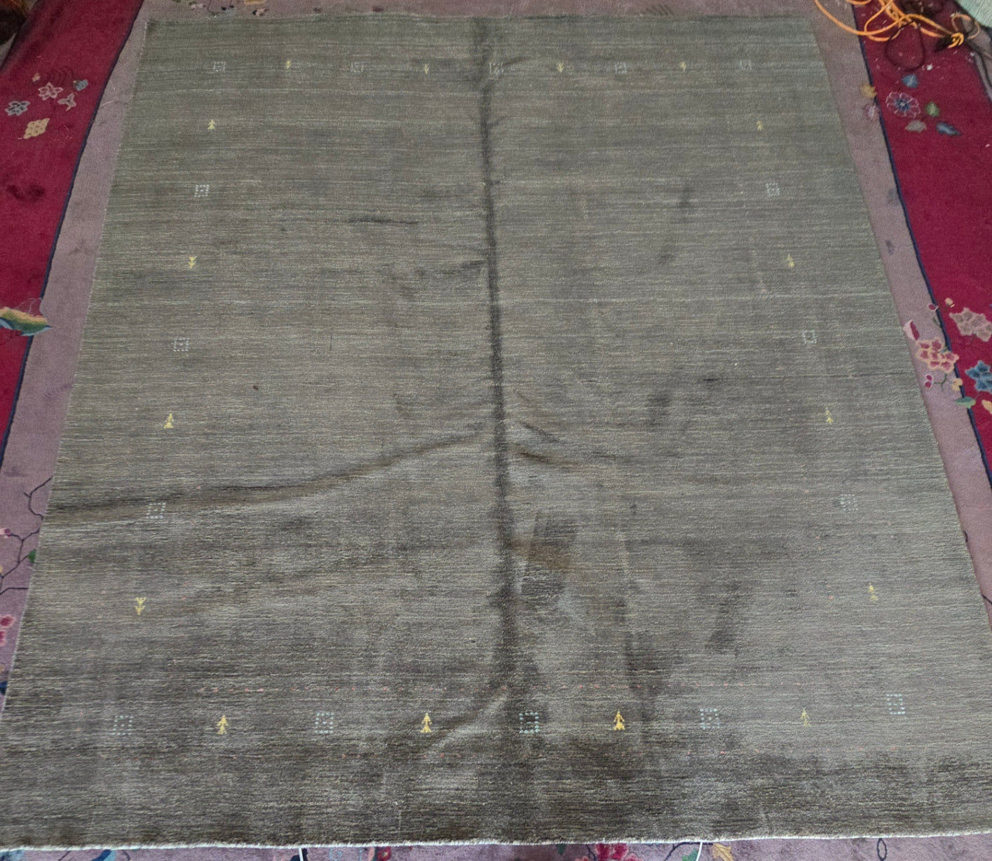 Grey Gabbeh Rug (new)