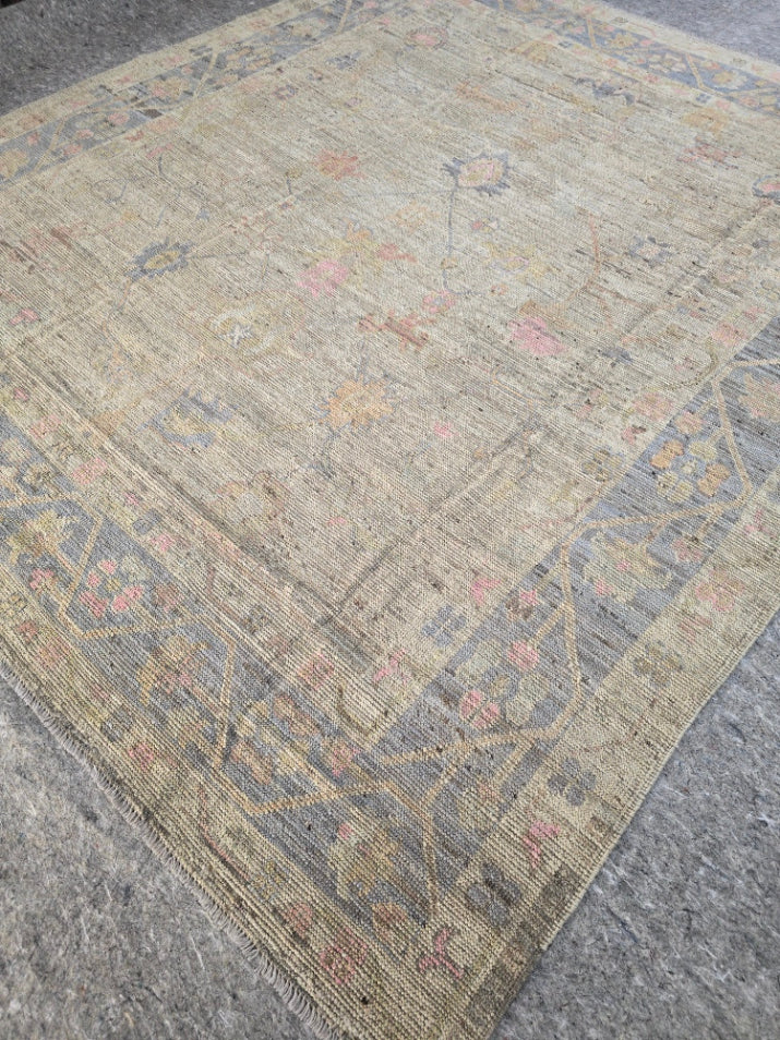New Oushak Design Rug – 8 x 10 (10345)