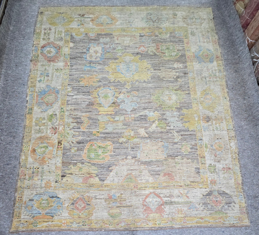 New Oushak Design Rug – 9 x 12 (#10350)
