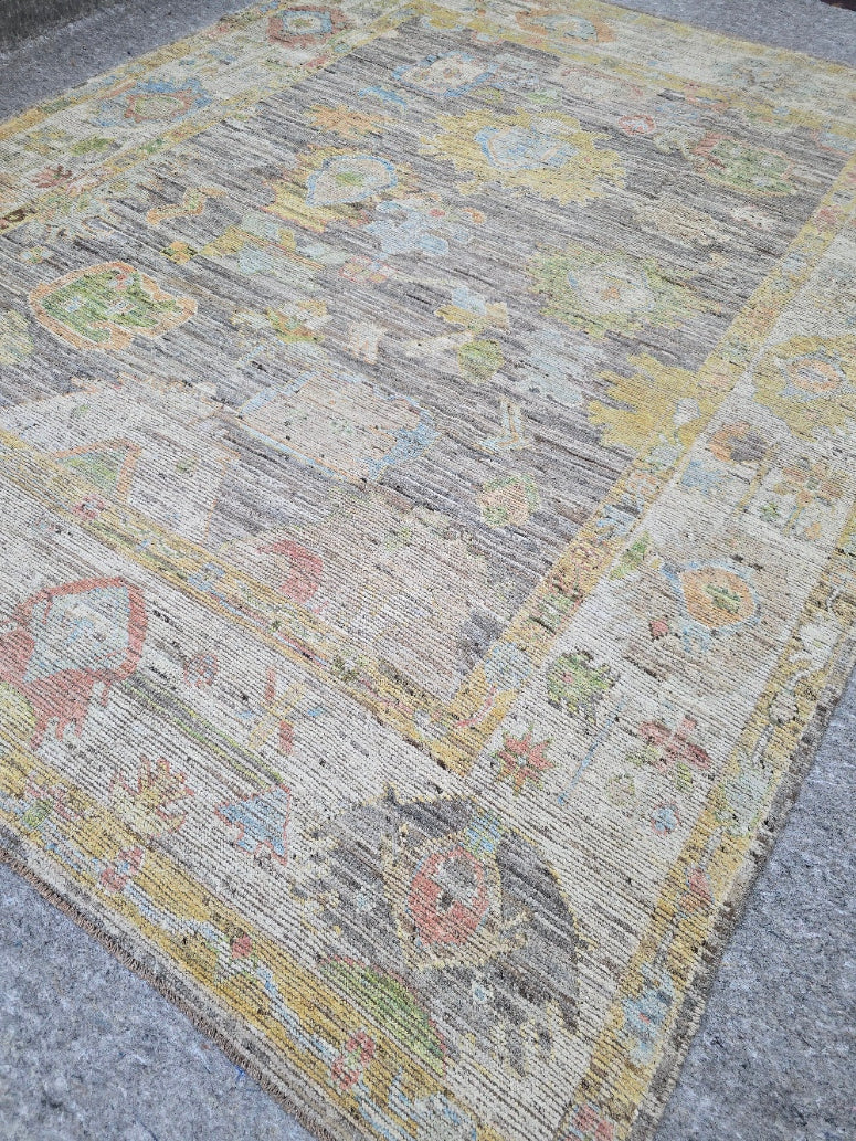 New Oushak Design Rug – 9 x 12 (#10350)