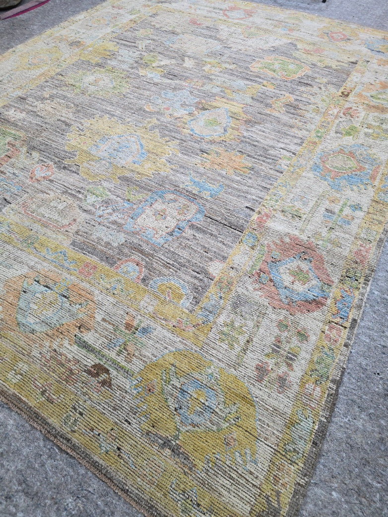 New Oushak Design Rug – 9 x 12 (#10350)