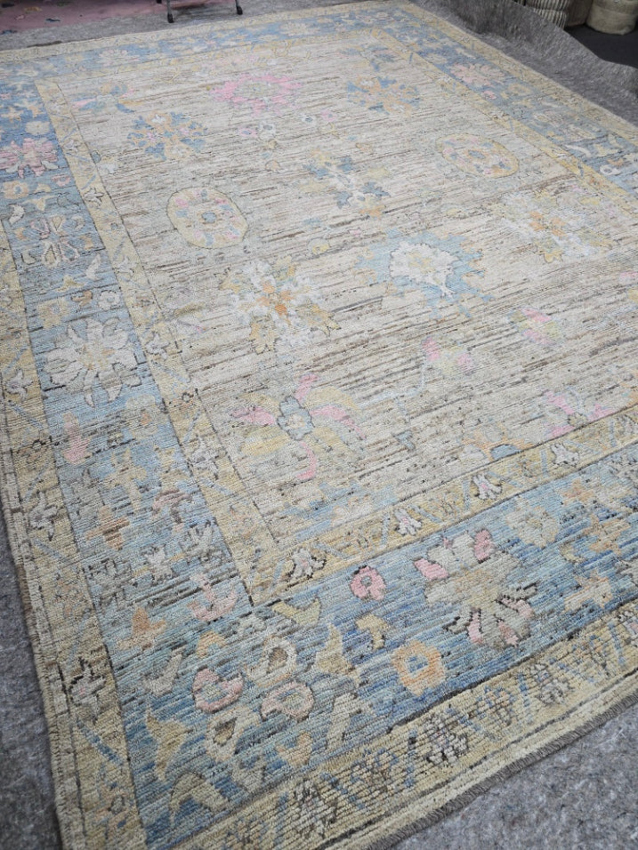 New Oushak Design Rug – 10 x 14 (#10358)