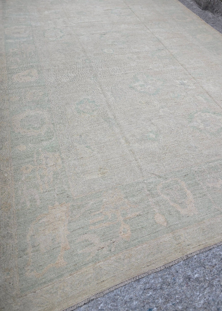 Antique Oushak Design new Rug – 9.7 x 14 (#10351)