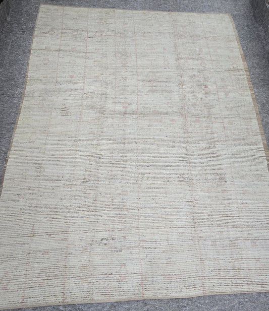 Modern Moroccan Style Handwoven Rug – 9 x 12 ft (10357)