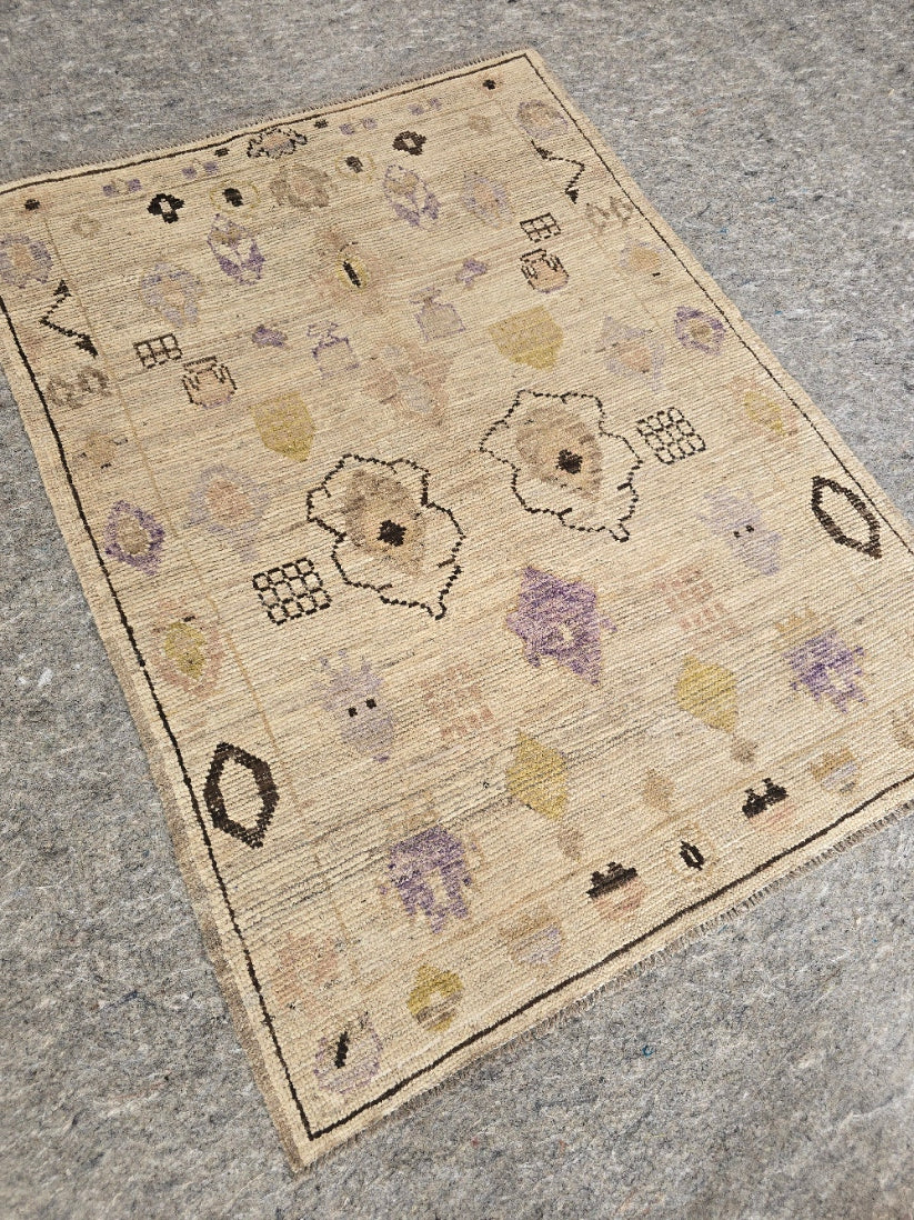 New Oushak Design Rug – 3 x 5 (10342)