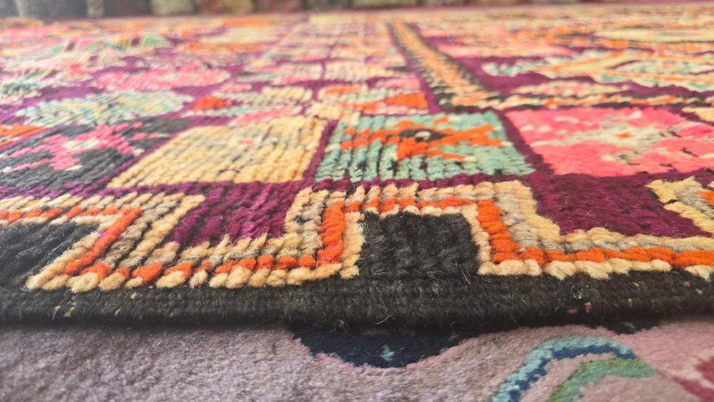 Tribal Shaggy Moroccan-Style Rug – Handwoven Belonged to Miley Cyrus!, Size 6x12