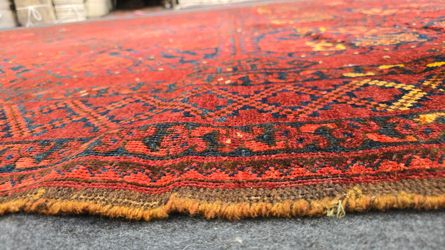 Antique Ersari Turkoman Rug Circa 1900s – Handwoven Tribal Design (7.5 x 11)