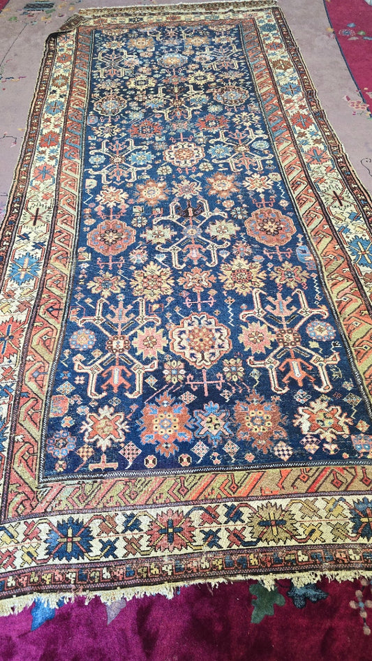 Collector's Antique Daghestan Rug – Late 19th Century | 6.2 x 14 ft Full-Pile Caucasian Runner (Copy)
