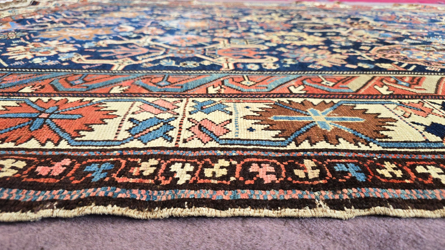 Collector's Antique Daghestan Rug – Late 19th Century | 6.2 x 14 ft Full-Pile Caucasian Runner (Copy)